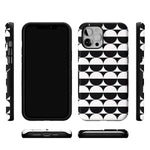 Half Moon | High Contrast Design Case Phone Case Casetry 