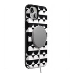 Half Moon | High Contrast Design Case Phone Case Casetry 