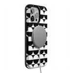 Half Moon | High Contrast Design Case Phone Case Casetry 
