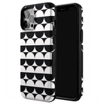 Half Moon | High Contrast Design Case Phone Case Casetry 