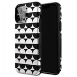 Half Moon | High Contrast Design Case Phone Case Casetry 