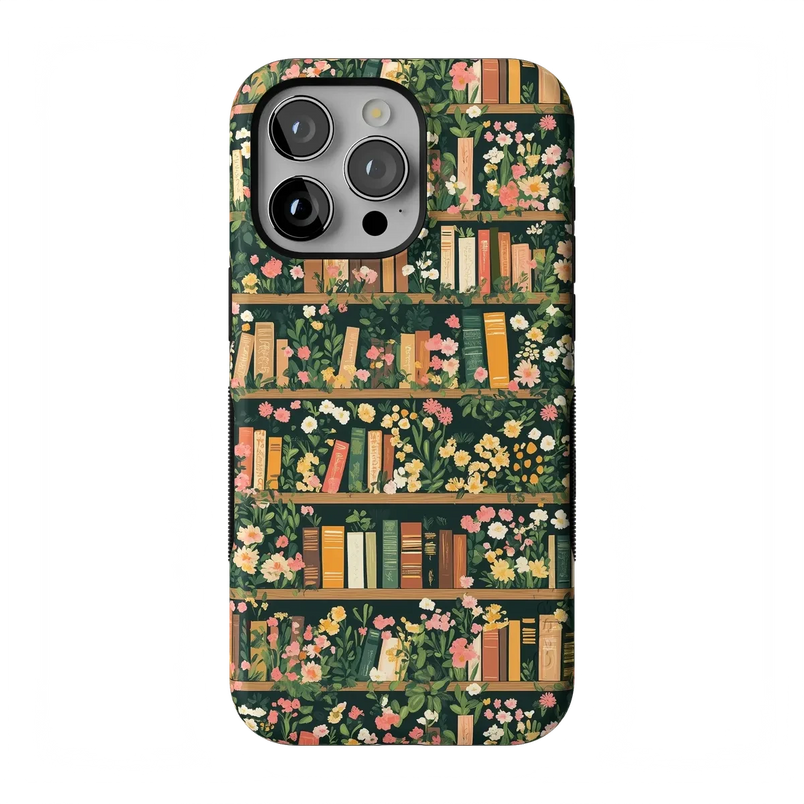 Halloween/Misc Samples 2025 SHOPSTORM_HIDDEN_PRODUCT CASELY iPhone 15 Pro Max 286 - Cozy Bookshelf Case 