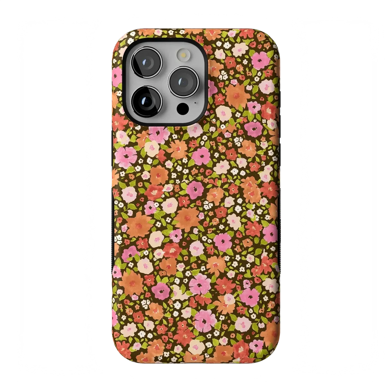 Halloween/Misc Samples 2025 SHOPSTORM_HIDDEN_PRODUCT CASELY iPhone 15 Pro Max 287 - Retro Fall Floral Case 