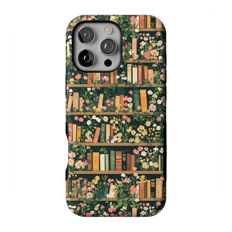 Halloween/Misc Samples 2025 SHOPSTORM_HIDDEN_PRODUCT CASELY iPhone 16 Pro Max 286 - Cozy Bookshelf Case 