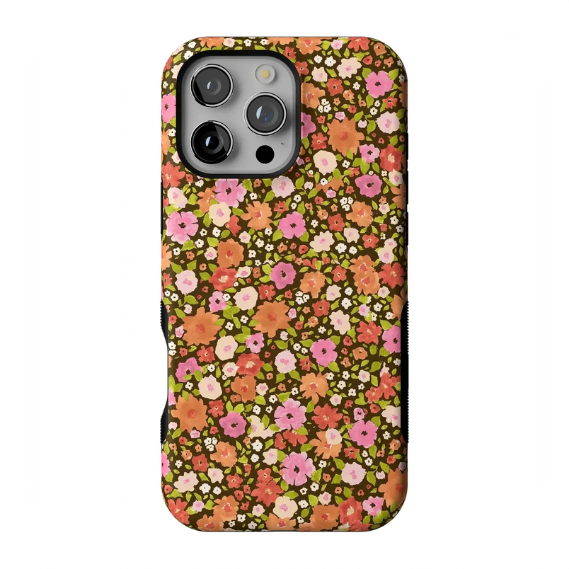Halloween/Misc Samples 2025 SHOPSTORM_HIDDEN_PRODUCT CASELY iPhone 16 Pro Max 287 - Retro Fall Floral Case 