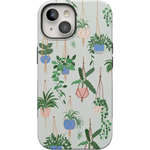 Hanging Around | Potted Plants Floral Case iPhone Case get.casely Bold + MagSafe® iPhone 15 Plus