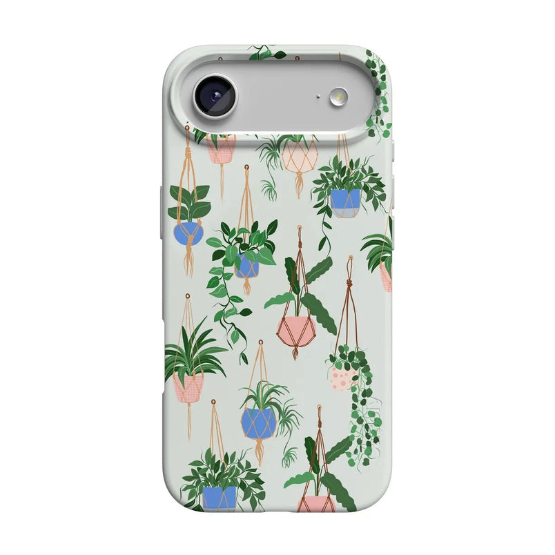 Hanging Around | Potted Plants Floral Case iPhone Case get.casely Classic + MagSafe® iPhone 17 Air 
