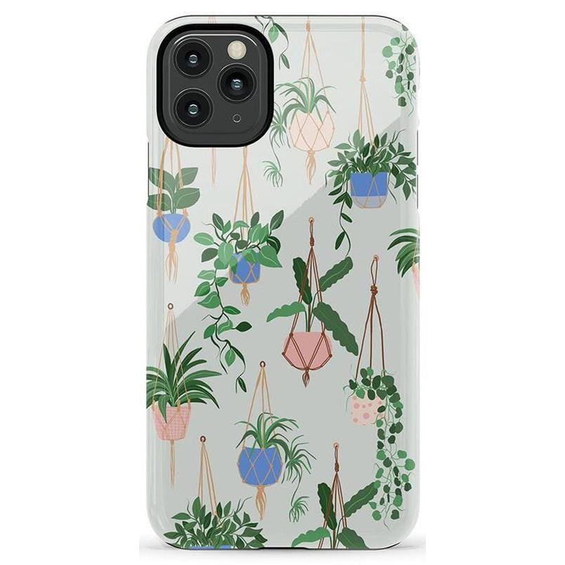 Hanging Around | Potted Plants Floral Case iPhone Case get.casely Essential iPhone 11 Pro Max