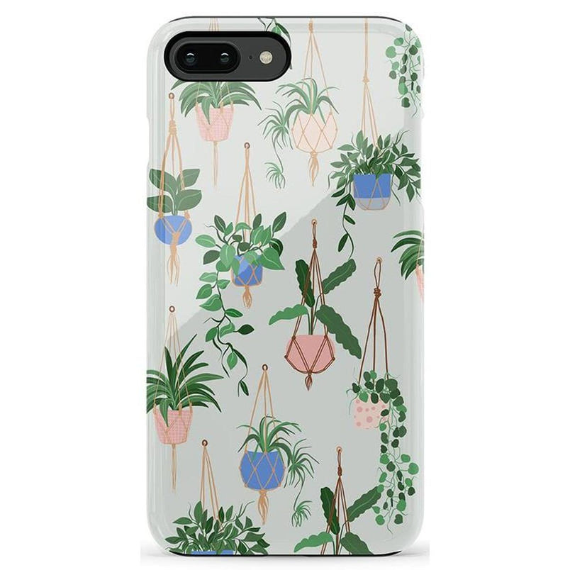 Hanging Around | Potted Plants Floral Case iPhone Case get.casely Essential iPhone 6/7/8 Plus
