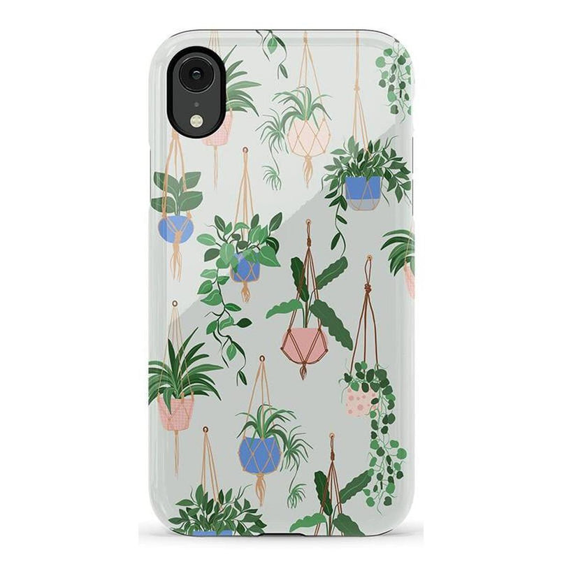Hanging Around | Potted Plants Floral Case iPhone Case get.casely Essential iPhone XR 