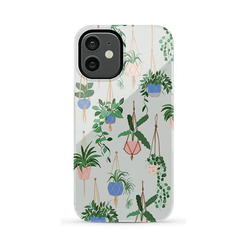 Hanging Around | Potted Plants Floral Case iPhone Case get.casely Essential iPhone 12 Mini