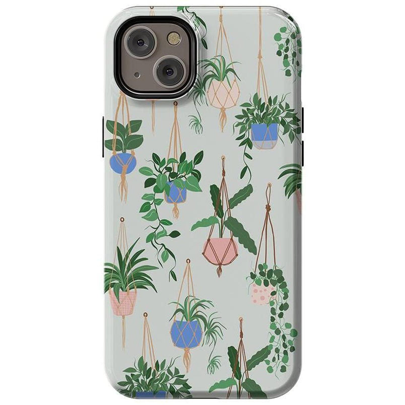Hanging Around | Potted Plants Floral Case iPhone Case get.casely Essential + MagSafe® iPhone 14 Plus