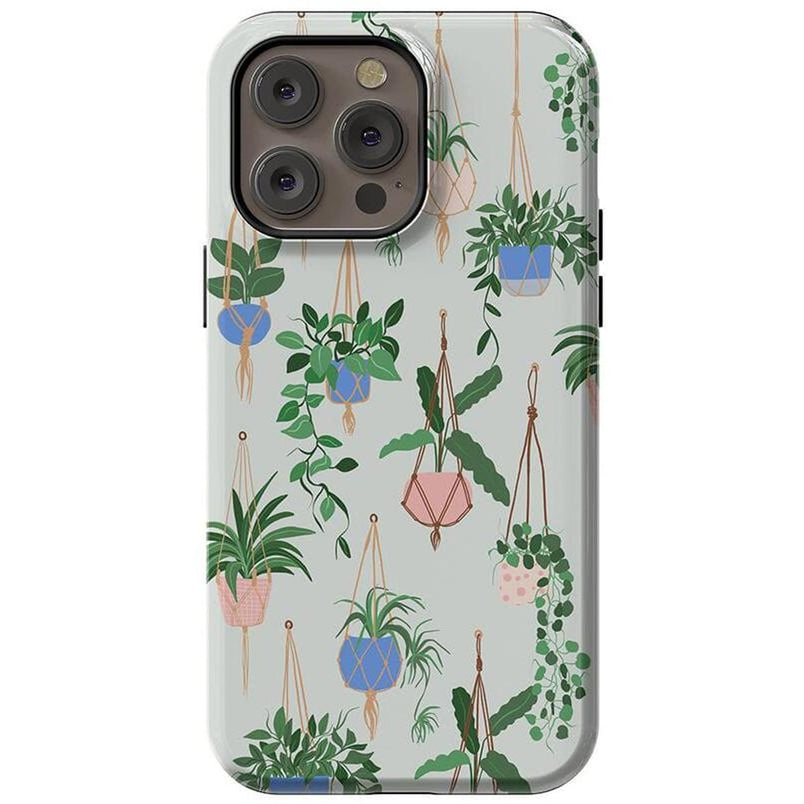 Hanging Around | Potted Plants Floral Case iPhone Case get.casely Essential + MagSafe® iPhone 14 Pro Max