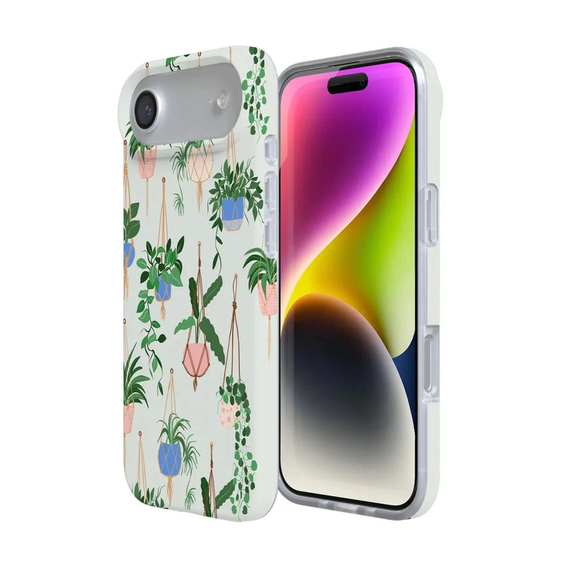 Hanging Around | Potted Plants Floral Case iPhone Case get.casely 