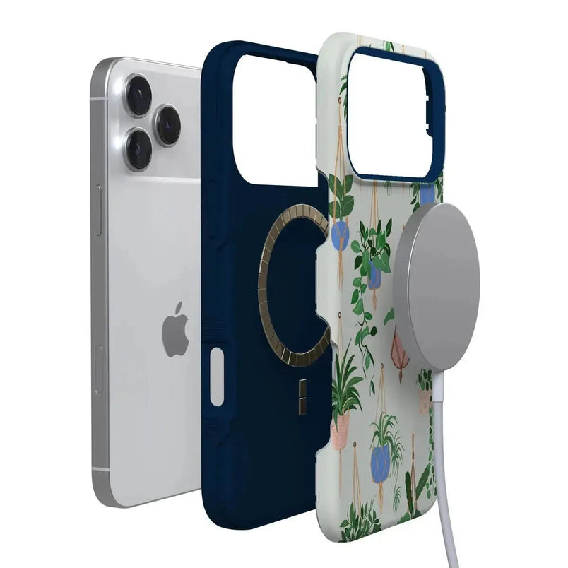 Hanging Around | Potted Plants Floral Case iPhone Case get.casely 