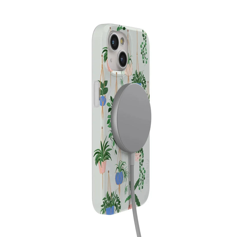 Hanging Around | Potted Plants Floral Case iPhone Case get.casely 