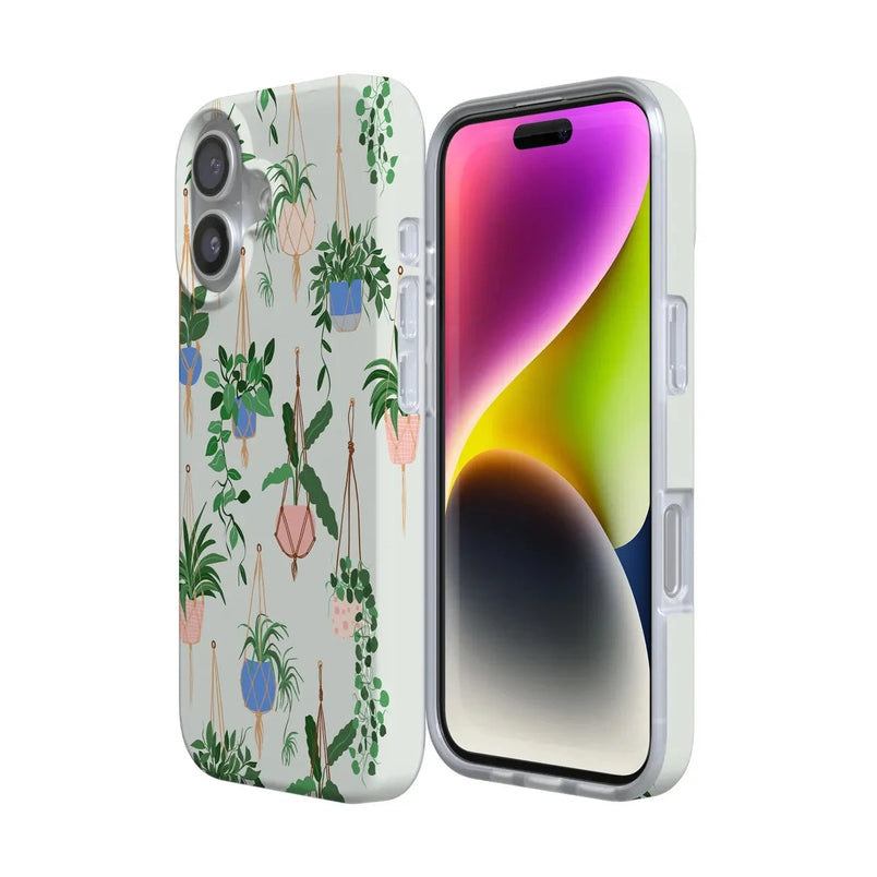 Hanging Around | Potted Plants Floral Case iPhone Case get.casely 