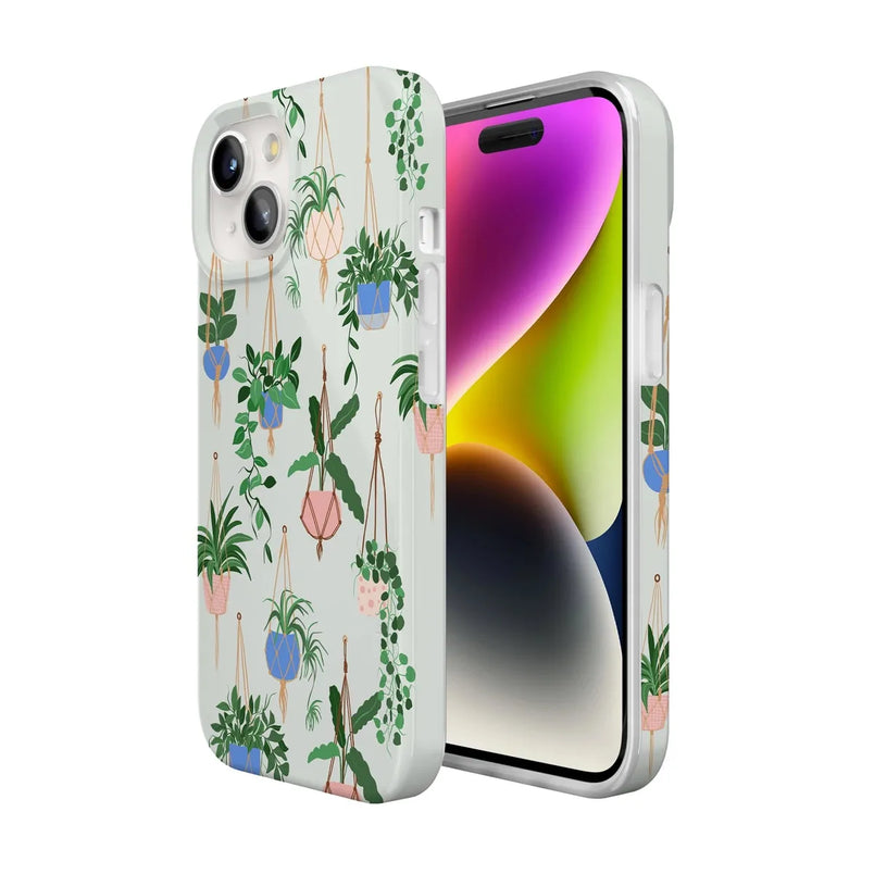 Hanging Around | Potted Plants Floral Case iPhone Case get.casely 