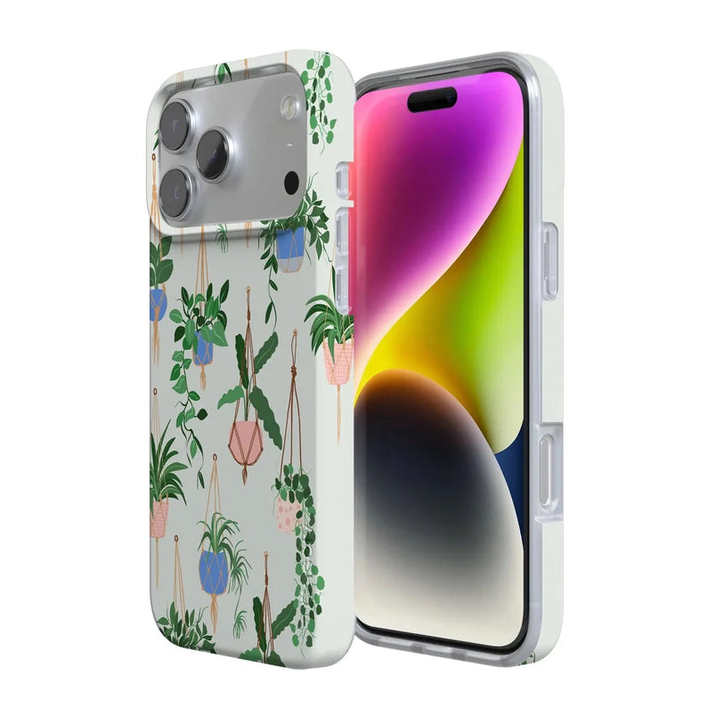 Hanging Around | Potted Plants Floral Case iPhone Case get.casely 