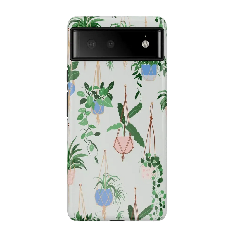 Hanging Around | Potted Plants Floral Google Pixel Case Google Pixel Case Casetry Essential Google Pixel 6