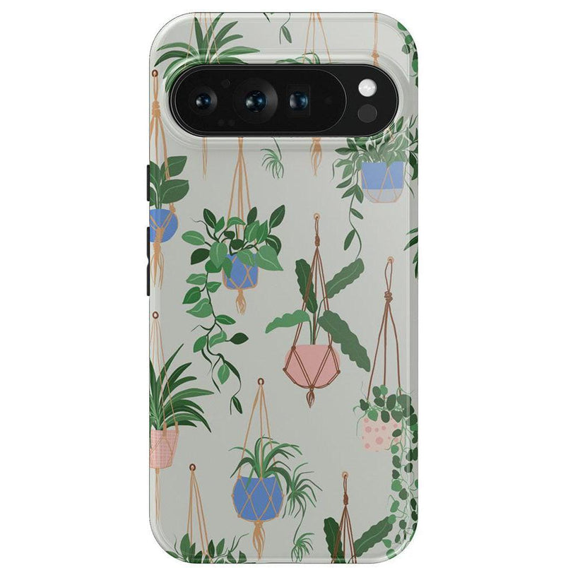 Hanging Around | Potted Plants Floral Google Pixel Case Google Pixel Case Casetry Essential Google Pixel 9 Pro XL 