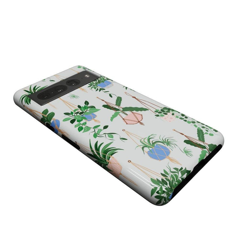 Hanging Around | Potted Plants Floral Google Pixel Case Google Pixel Case Casetry 