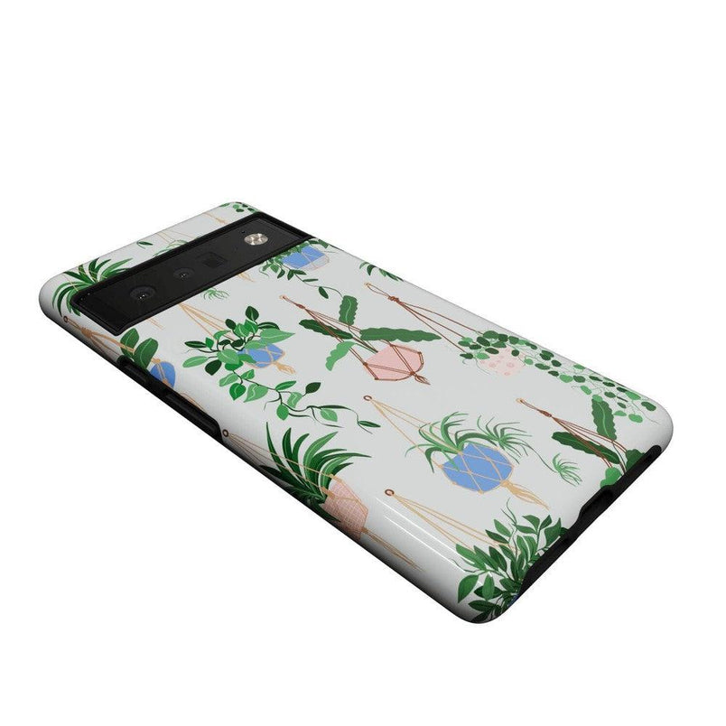 Hanging Around | Potted Plants Floral Google Pixel Case Google Pixel Case Casetry 