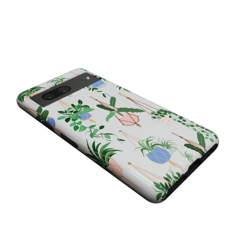 Hanging Around | Potted Plants Floral Google Pixel Case Google Pixel Case Casetry 
