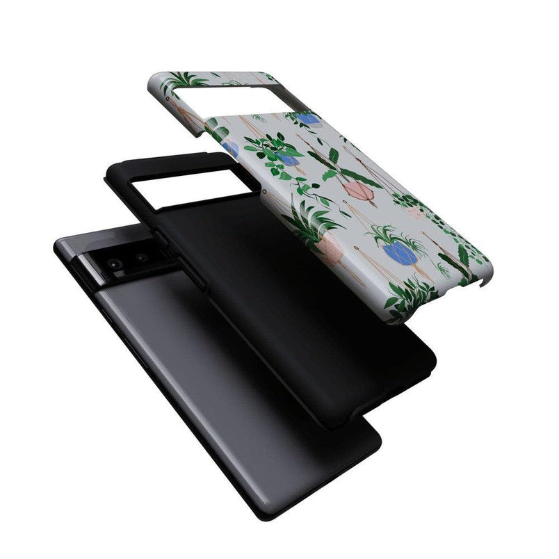 Hanging Around | Potted Plants Floral Google Pixel Case Google Pixel Case Casetry 