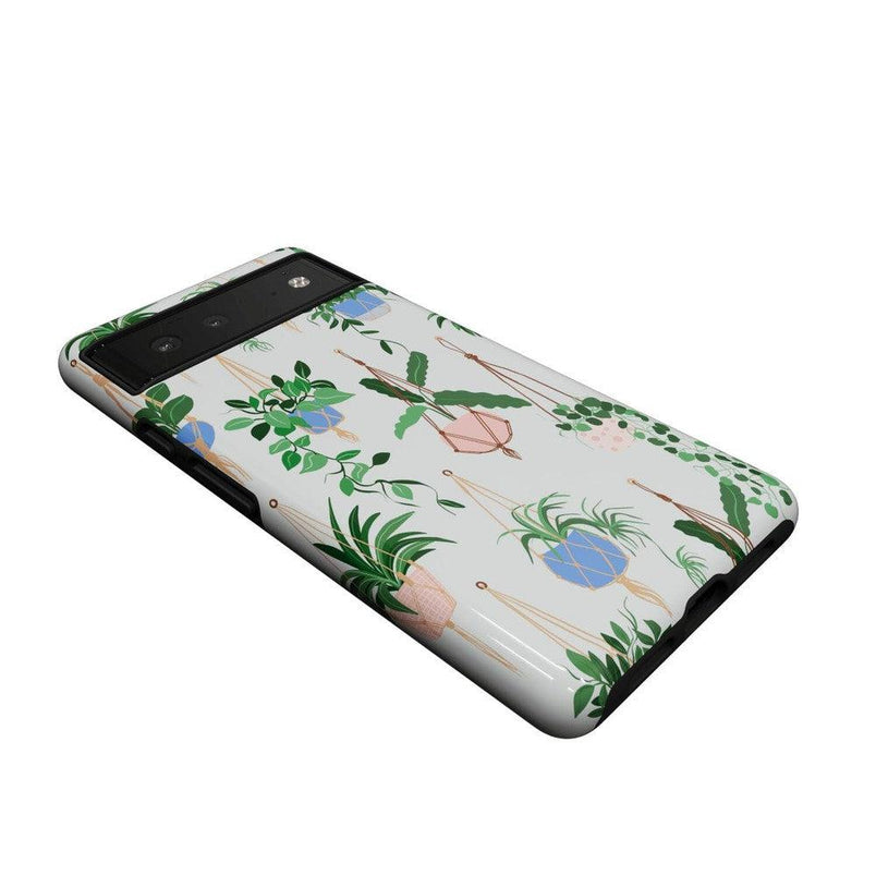 Hanging Around | Potted Plants Floral Google Pixel Case Google Pixel Case Casetry 