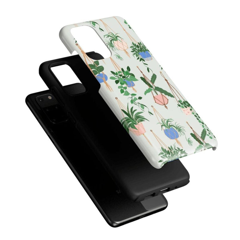 Hanging Around | Potted Plants Floral Samsung Case Samsung Case Casetry 