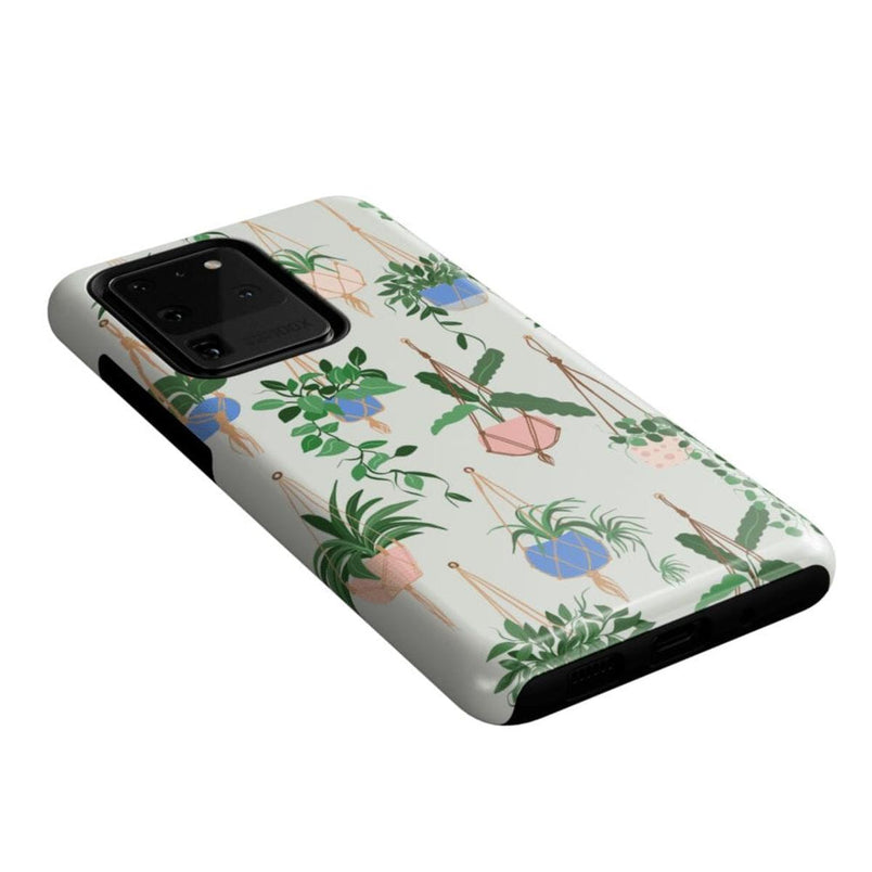 Hanging Around | Potted Plants Floral Samsung Case Samsung Case Casetry 