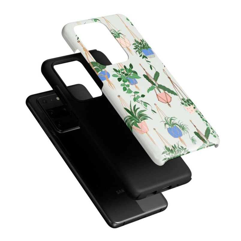 Hanging Around | Potted Plants Floral Samsung Case Samsung Case Casetry 