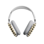 Cedar Lane | Black & Cream Gingham AirPods Max Case