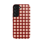 Checked Twice | Red Plaid Case