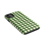 Checked Twice | Green Plaid Case