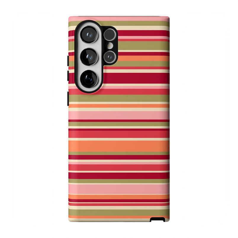 Citrus Stripes | Poolside Print Case - Galaxy S23 Ultra
