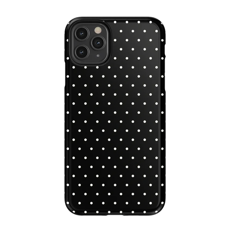 On the Dot | Black Polka Dot Case