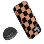 Fit Check | Black & Brown Checkerboard Case