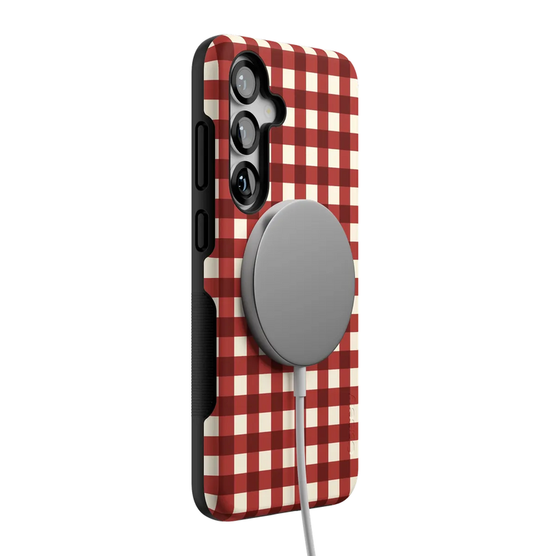 Checked Twice | Red Plaid Case
