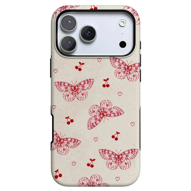Heart Flutters | Red Butterfly Cherry Case Heart Flutters | Red Butterfly Cherry Case