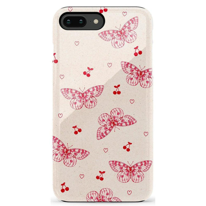 Heart Flutters | Butterfly Case iPhone Case get.casely Essential iPhone 6/7/8 Plus