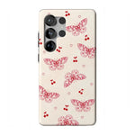 Heart Flutters | Butterfly Case iPhone Case get.casely Essential + MagSafe® Galaxy S25 Ultra
