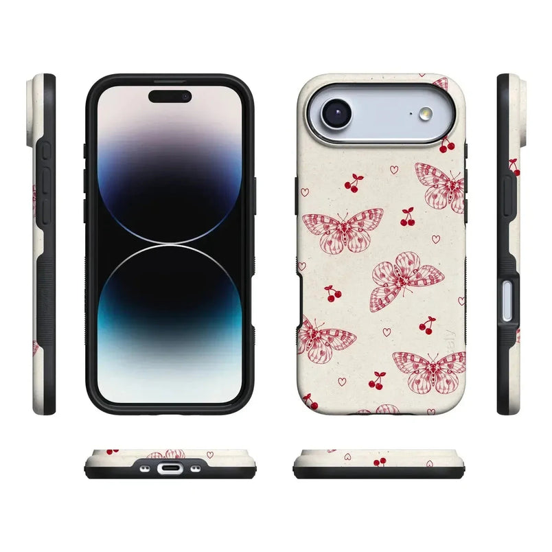 Heart Flutters | Butterfly Case iPhone Case get.casely 