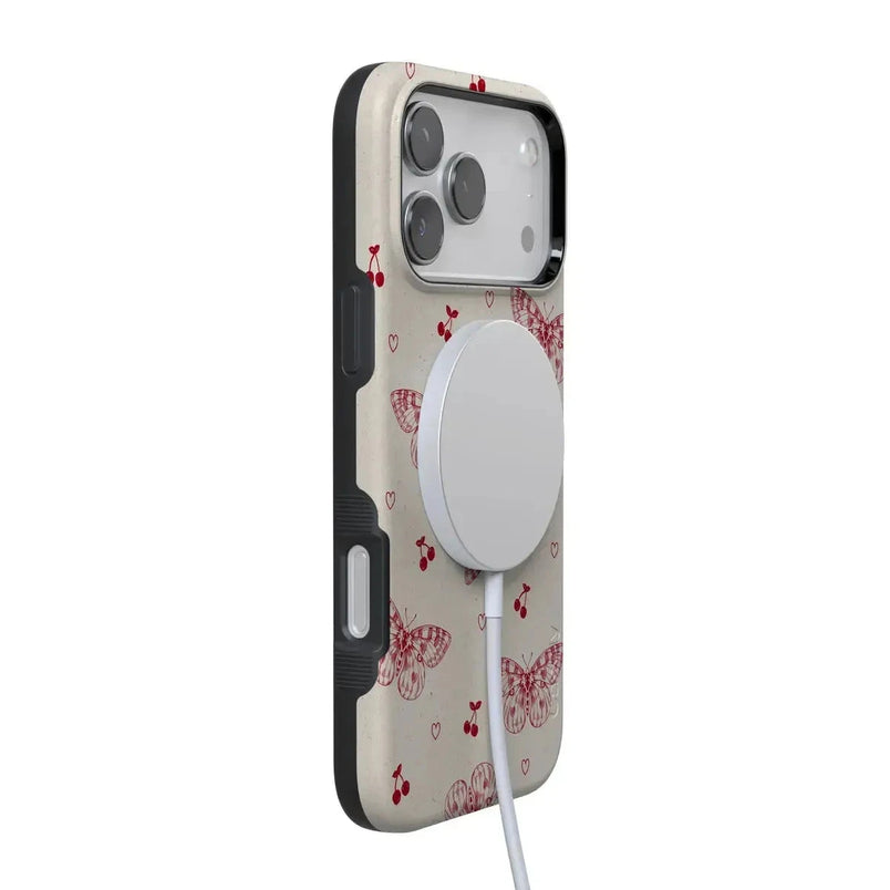 Heart Flutters | Butterfly Case iPhone Case get.casely 