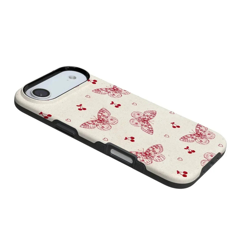 Heart Flutters | Butterfly Case iPhone Case get.casely 