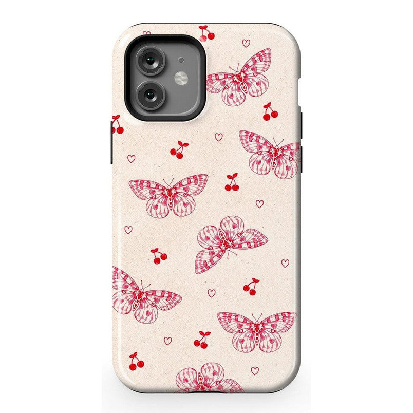 Heart Flutters | Butterfly Case iPhone Case get.casely 