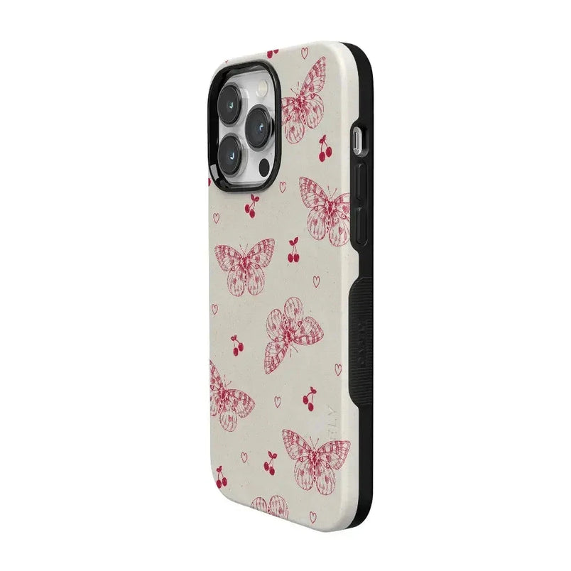 Heart Flutters | Butterfly Case iPhone Case get.casely 