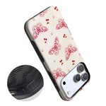 Heart Flutters | Butterfly Case iPhone Case get.casely 