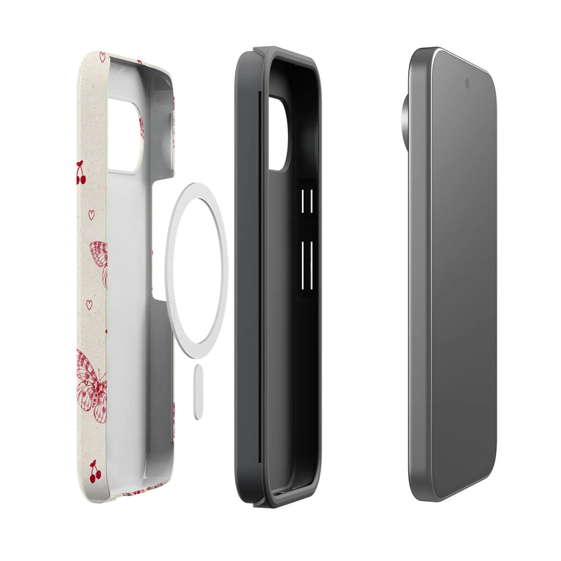 Heart Flutters | Butterfly Case iPhone Case get.casely 
